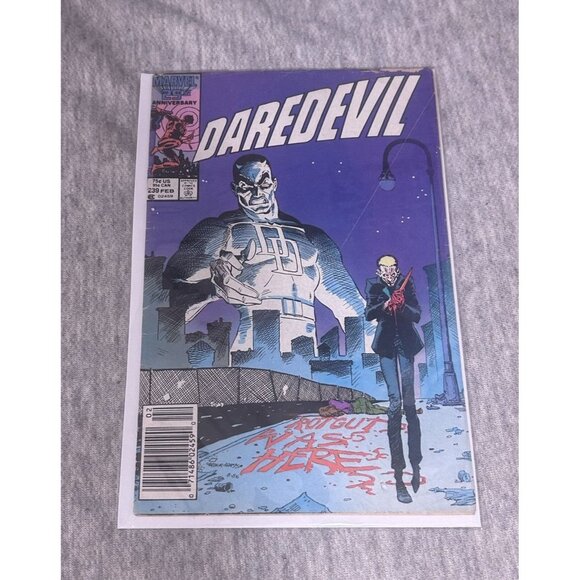 Marvel Series 25 Daredevil The Serial killer called Rot Gut Stickers 1987 - Picture 1 of 6